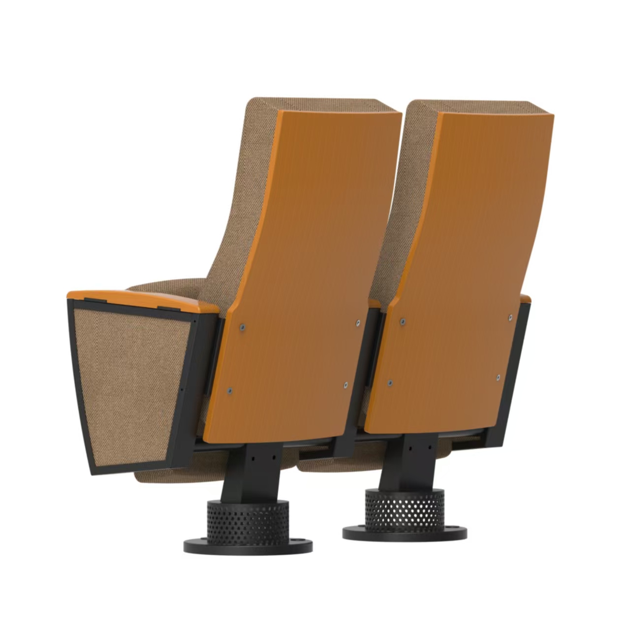 W2205 Iron platform chairs for the church auditorium