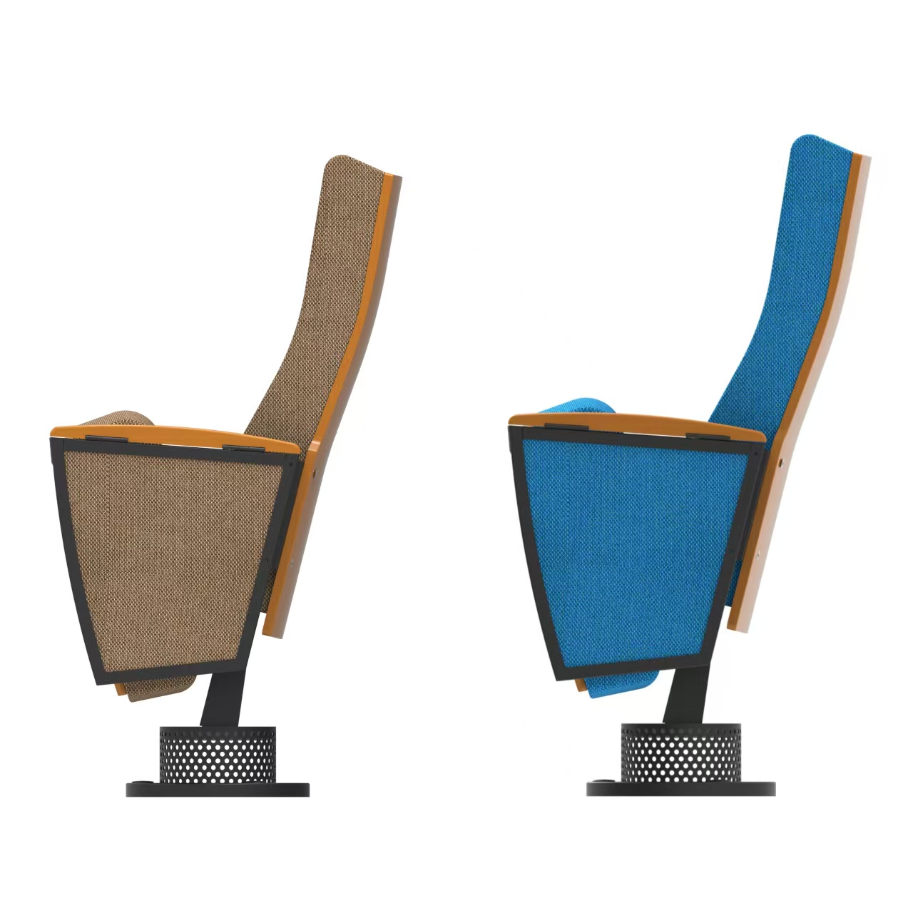 W2205 Iron platform chairs for the church auditorium