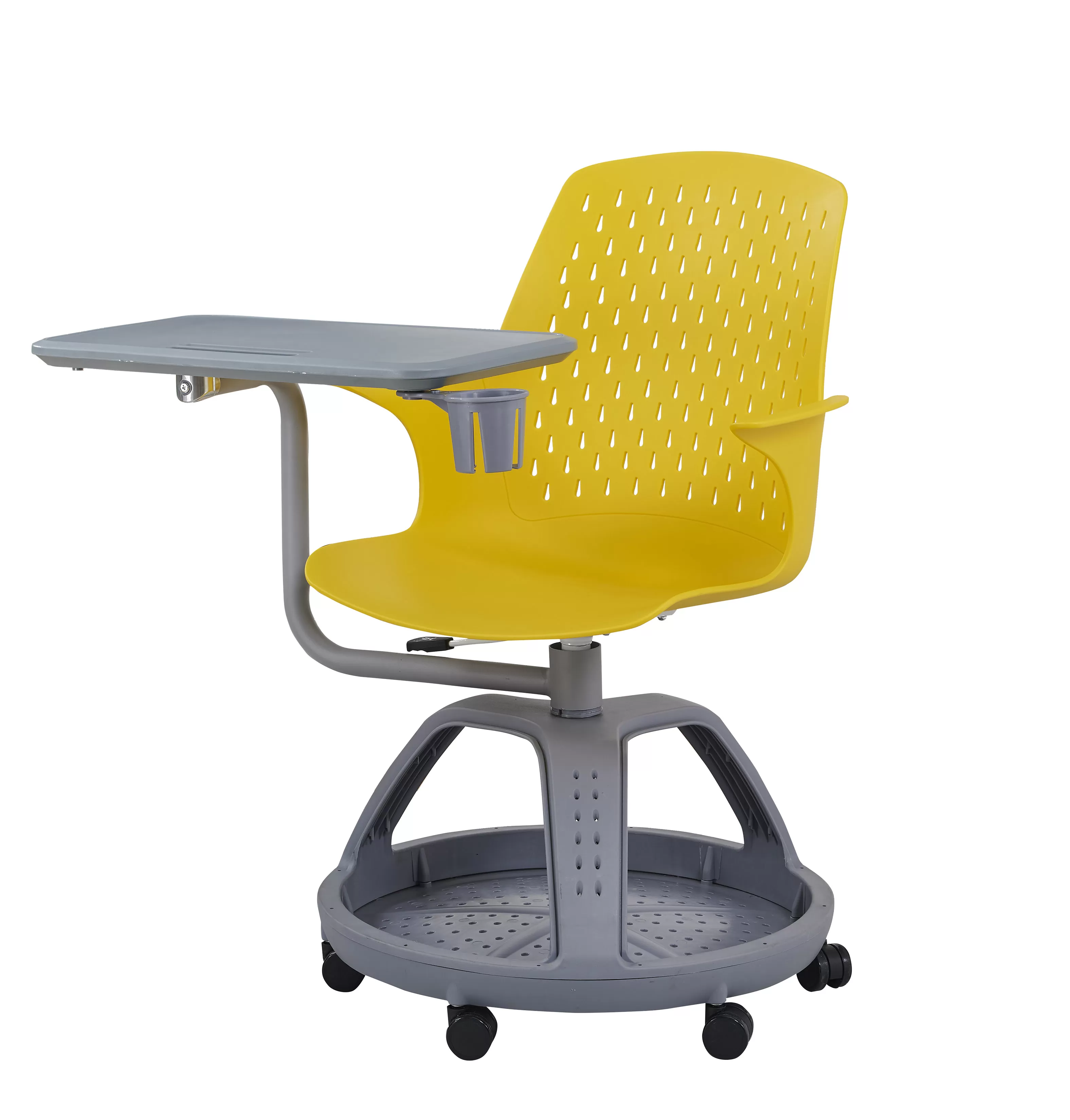 W08 Training chair with hollowed out backrest