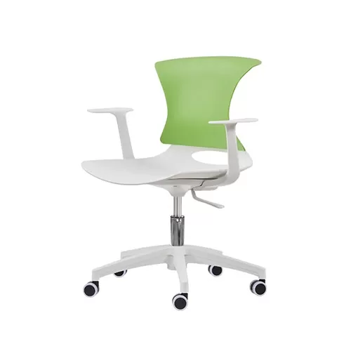 W10 Computer chair wheels PP backrest training chair