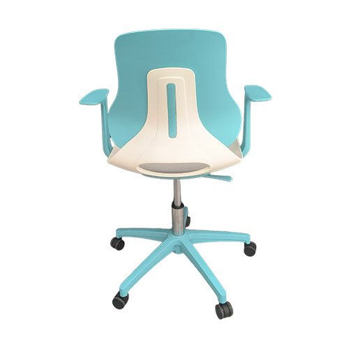 W10 Computer chair wheels PP backrest training chair