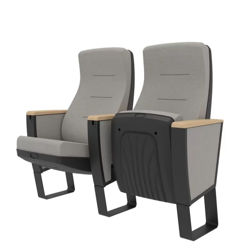WK01 Built in writing board auditorium chair