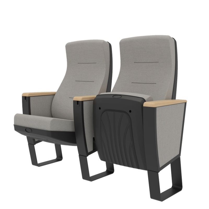 WK01 Built in writing board auditorium chair