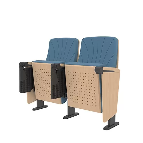W660 Hidden writing board auditorium chair