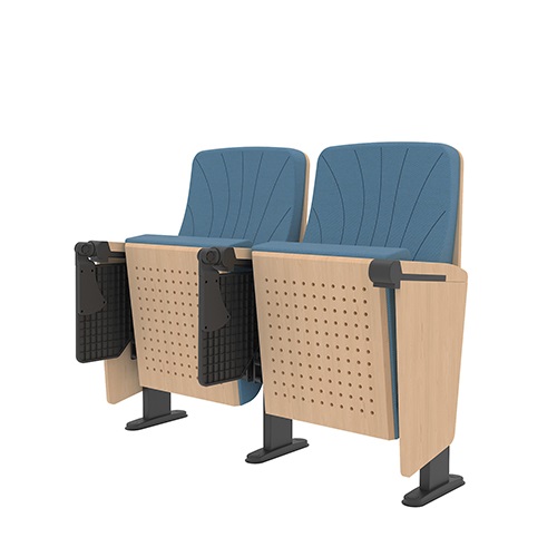 W660 Hidden writing board auditorium chair