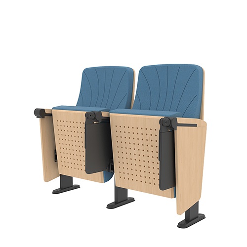 W660 Hidden writing board auditorium chair