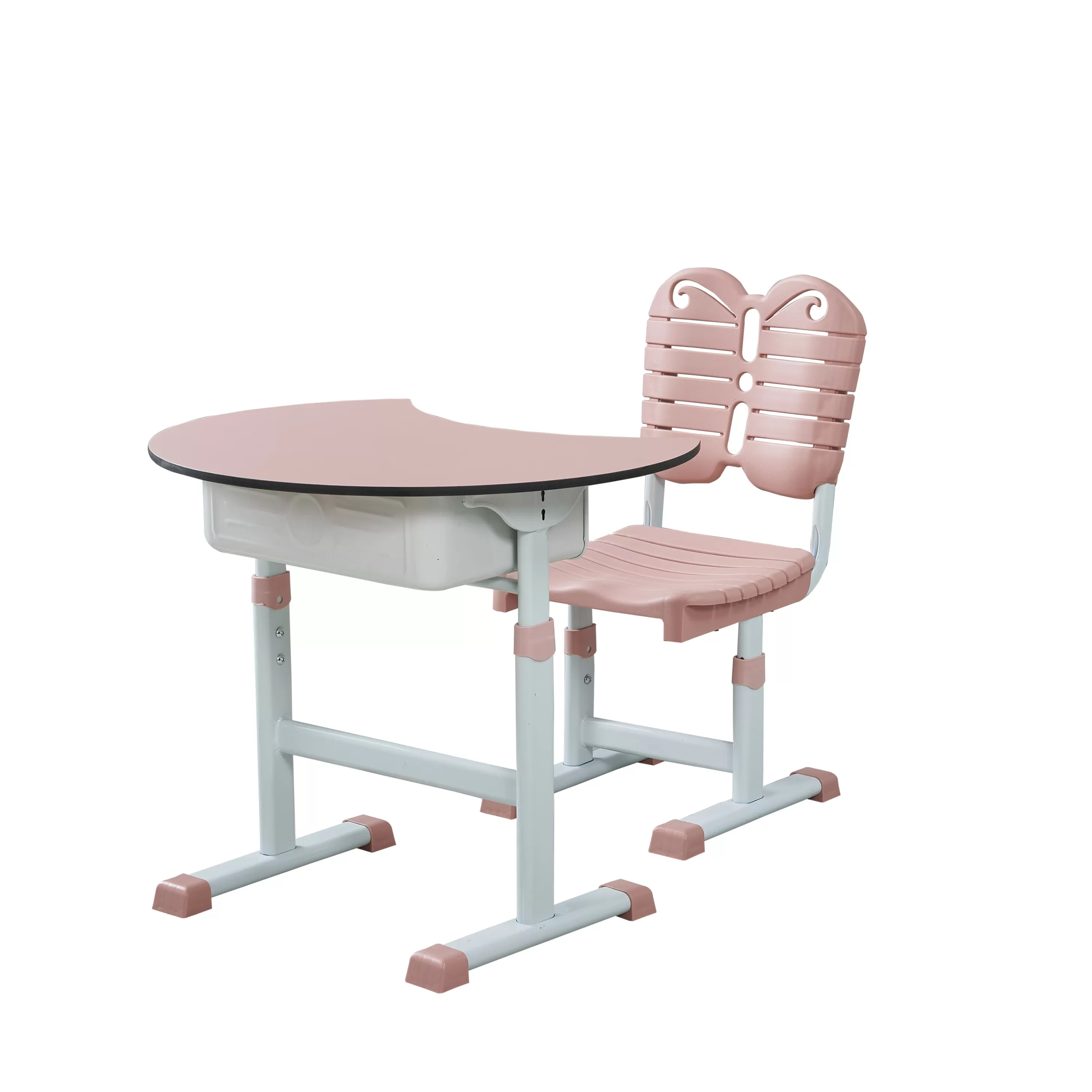 WP026 Adjustable height desks and chairs for kindergartens