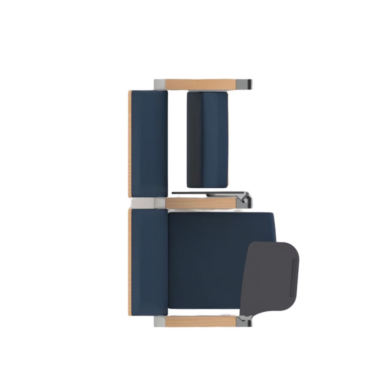 W848 Foldable PP  Cinema Auditorium  Church Chair