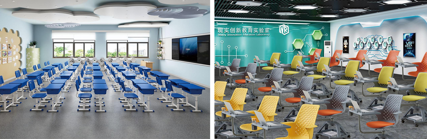 The student desk and chair industry ushers in new opportunities: health and technology become keywords