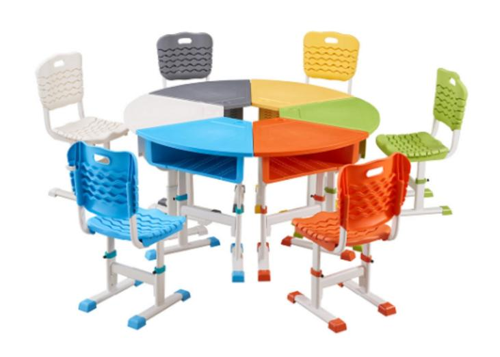 The material mystery of the oval-shaped conference table without sharp corners