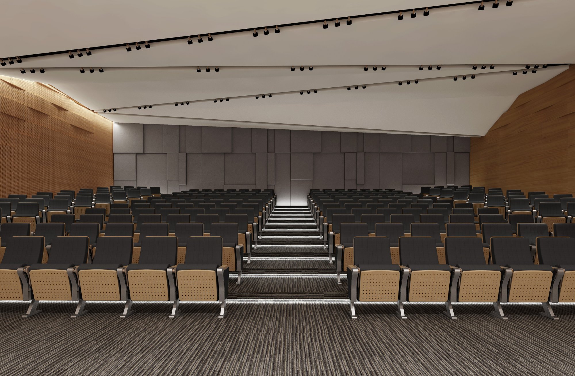 W5109 Indoor church auditorium chairs