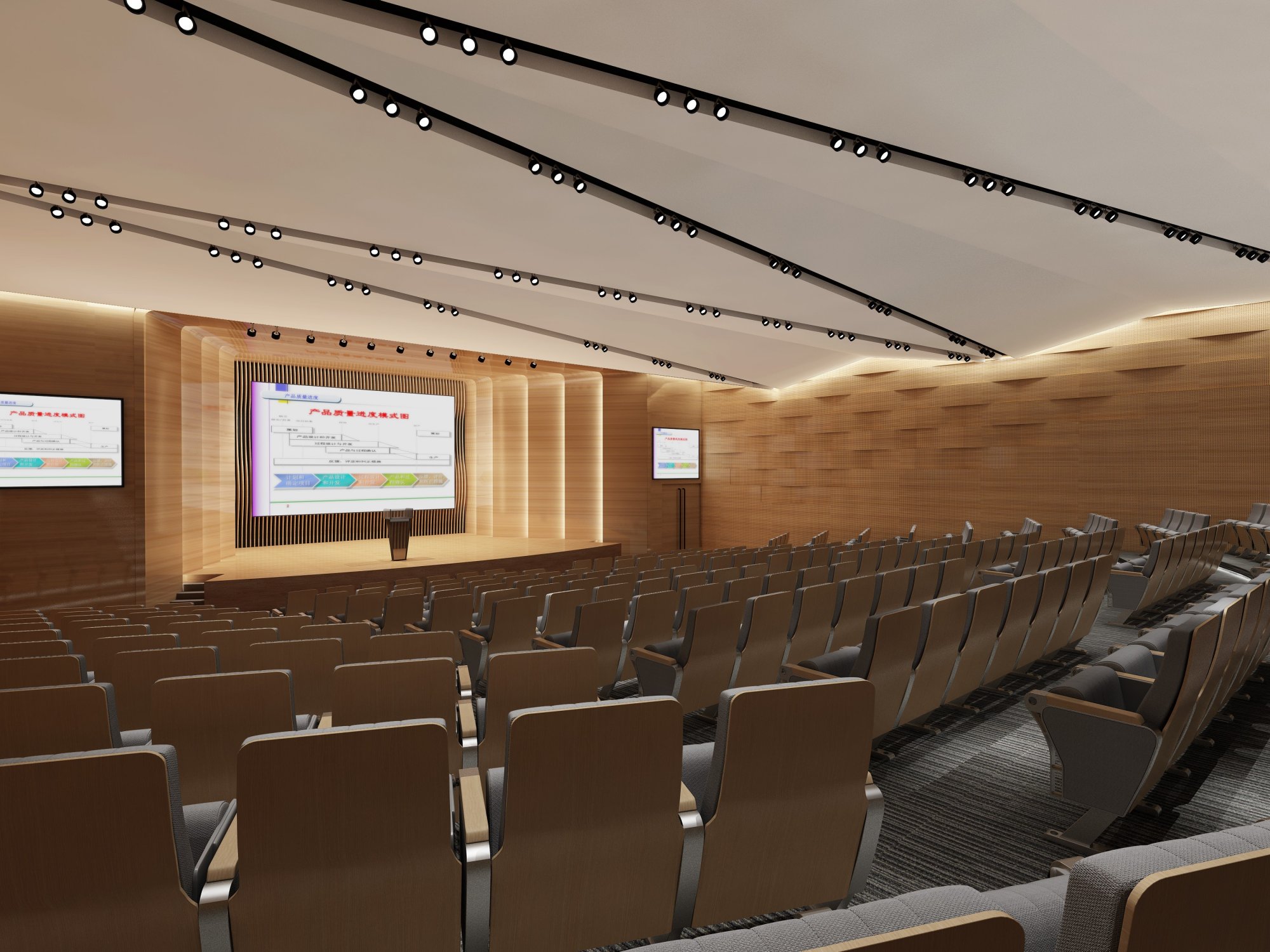 W5109 Indoor church auditorium chairs