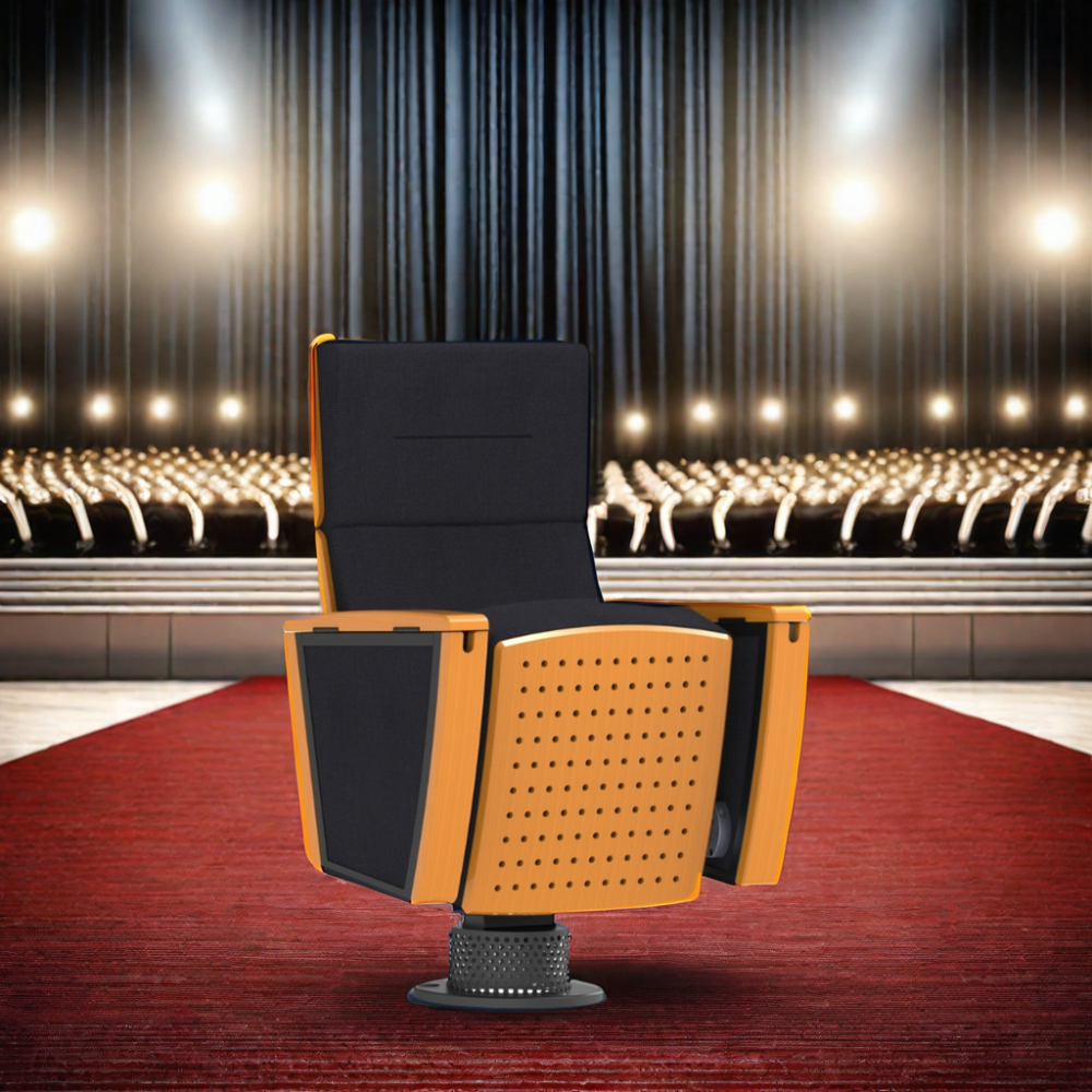 W2602 One piece standing auditorium chair