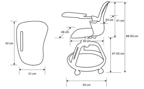 If you want to focus, start with this training chair