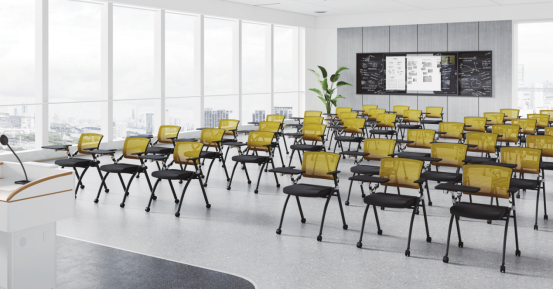 Qualified training tables and chairs can enhance the aesthetics of your space.