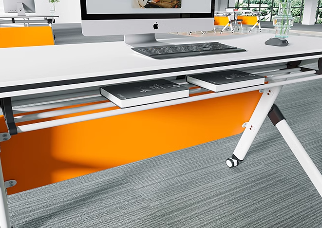 From workshop to workplace: evolution and craftsmanship of movable long training tables